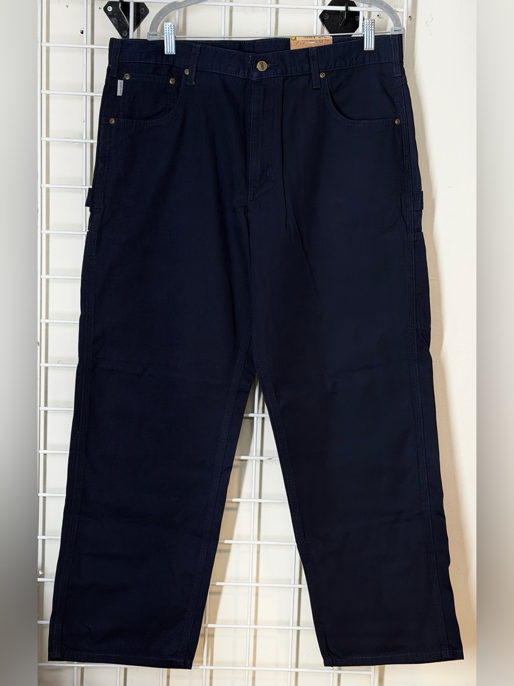 Carhartt Men's Canvas Carpenter Jeans  in Dark Navy 38 X 30 New With Tag